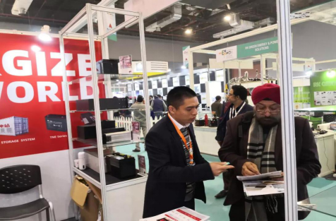 Tianneng Participated in the EV Expo in India
