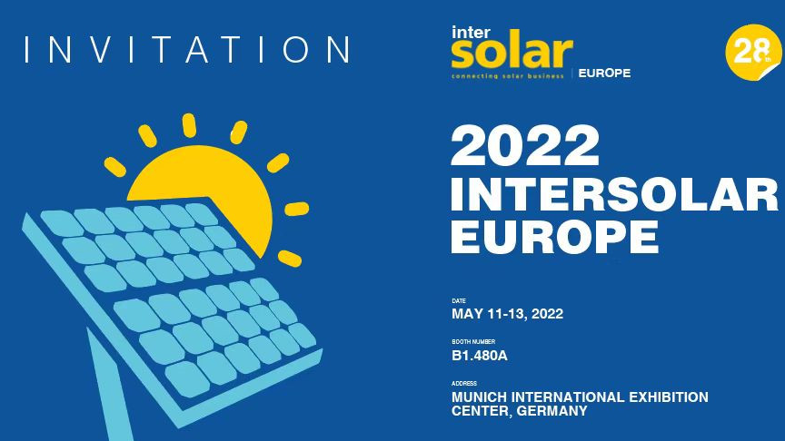 Tianeng Battery Group was invited to participate in the 2022 Munich International Solar Exhibition